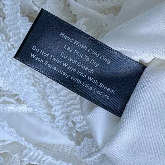 Boston Proper Crochet Fringe Halter Dress - Picture 8 of 11